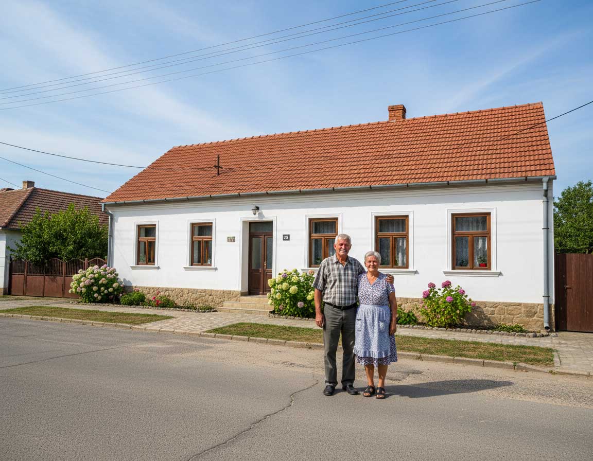 Kleines Haus mit Garten in Westungarn ideal für Rentner die nach Ungarn auswandern möchten