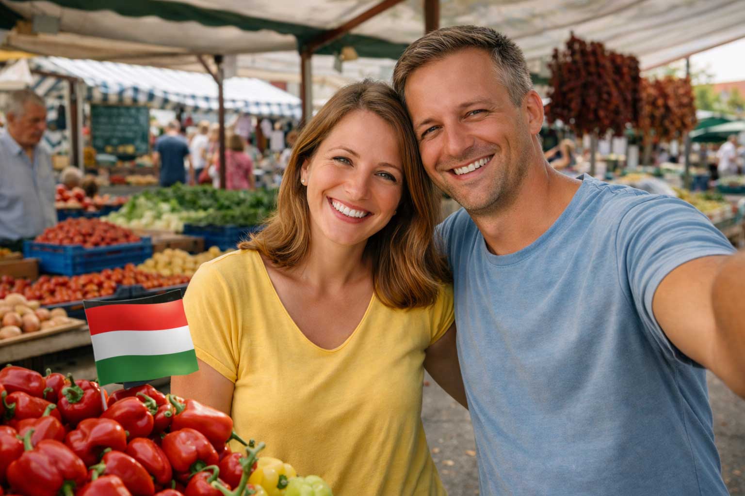 Innenstadt von Nagykanizsa in Westungarn